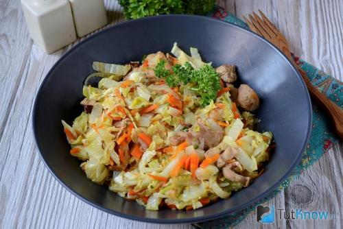 Китайская капуста с грибами рецепт. Салат из пекинской капусты с грибами 15 Китайская капуста с грибами рецепт. Салат из пекинской капусты с грибами 15