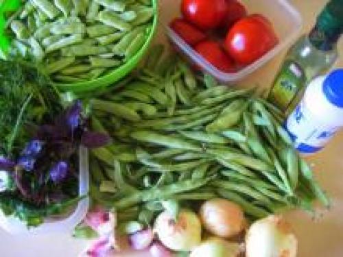 Стручковая фасоль на зиму по-грузински. Стручковая фасоль по-грузински