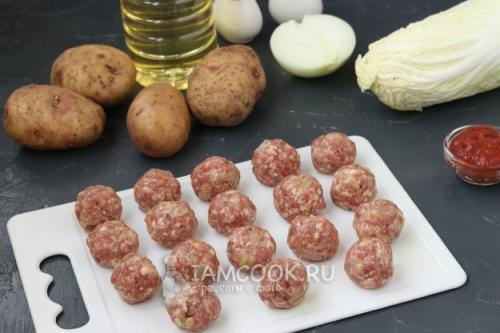 Жареная пекинская капуста с шампиньонами. Салат «Пир королевы» 04 Жареная пекинская капуста с шампиньонами. Салат «Пир королевы» 04