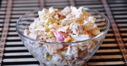 Теплый салат из шампиньонов и пекинской капусты 11 Теплый салат из шампиньонов и пекинской капусты 11