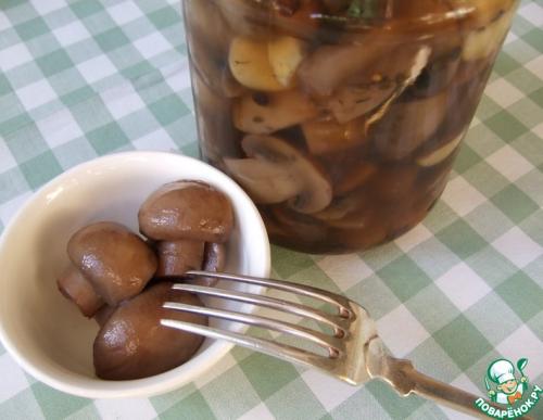 Маринованные шампиньоны на зиму поваренок. Маринованные шампиньоны