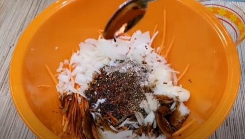 Маринованные шампиньоны по-корейски. Шампиньоны по-корейски — рецепты маринования в домашних условиях