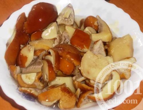 Закатка грибов на зиму в банки. Классический рецепт маринования белых грибов 14