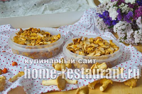 Как заморозить грибы лисички. Как заморозить лисички на зиму