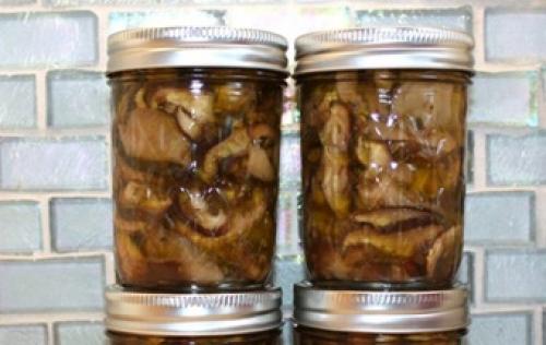 Грибы на зиму в масле. Консервированные жареные грибы