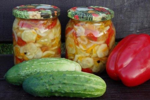 Салат из огурцов и грибов на зиму. 20 простых салатов из огурцов на зиму