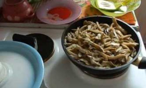 Жареные грибы на зиму 21