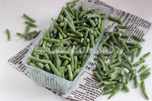 Спаржевая фасоль на зиму заморозка. Как заморозить спаржевую фасоль на зиму