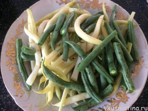 Стручковая фасоль на зиму в банках. Маринованная стручковая фасоль с морковью в банках на зиму