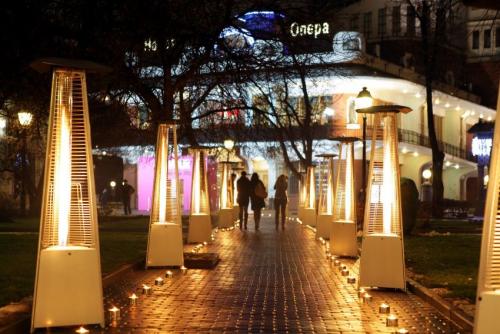 Уличный инфракрасный газовый обогреватель: эффективный способ согреться на улице 06