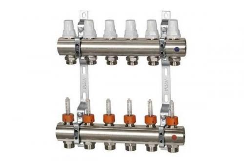 Как завести водяной теплый пол на 2 этаж от нижнего коллектора. Назначение и виды