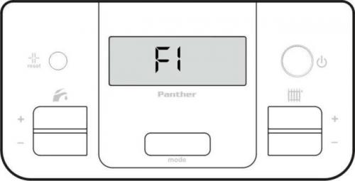 Как перезагрузить котел Протерм. F1 – нет пламени в горелке