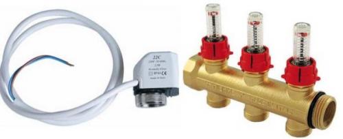 Как завести водяной теплый пол на 2 этаж от нижнего коллектора. Назначение и виды