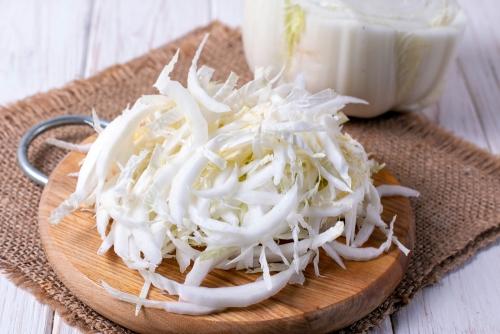 Вкусная и недорогая Тушеная пекинская капуста с шампиньонами.