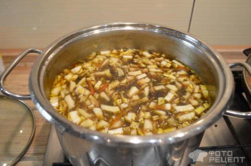 Какие ингредиенты можно добавить в суп с пекинской капустой и грибами. Рецепт: Щи с сушеными грибами - с пекинской капустой