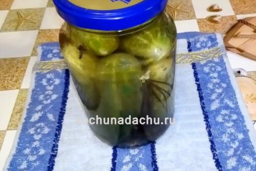 Какие ингредиенты нужны для закатки огурцов на 1 литровую банку на зиму. Хрустящие огурцы в литровых банках с лимонной кислотой