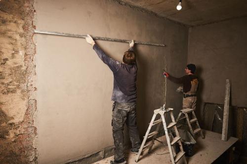 Механизированная штукатурка стен под покраску. Механизированная штукатурка — можно ли доверять технологии и плюсы применения на фото