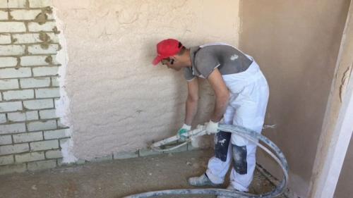 Механизированная штукатурка стен под покраску. Механизированная штукатурка — можно ли доверять технологии и плюсы применения на фото