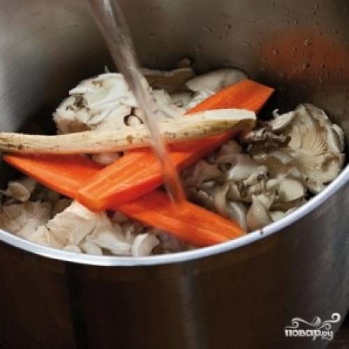 Сколько варить вешенки в супе. Суп из вешенок