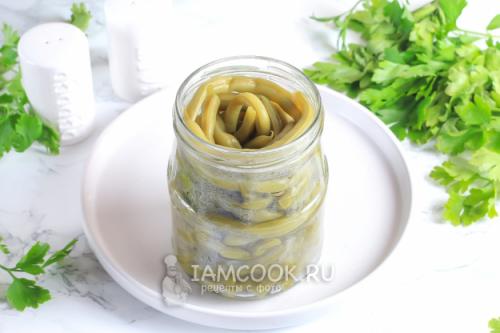 Маринованная стручковая фасоль на зиму: простой рецепт для долгого хранения 05 Маринованная стручковая фасоль на зиму: простой рецепт для долгого хранения 05
