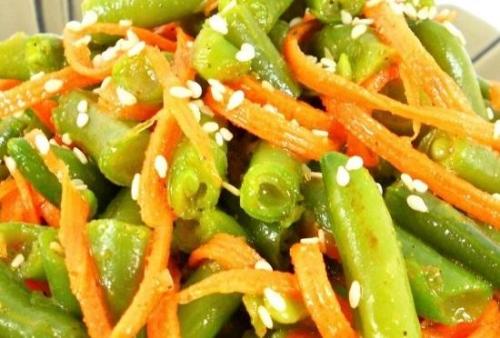 Салат из спаржевой фасоли на зиму (по-корейски). Простые рецепты маринования спаржевой фасоль по-корейски на зиму