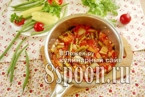 Зеленое лобио на зиму. Лобио из стручковой фасоли на зиму