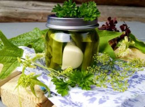 Стручковая фасоль с чесноком на зиму. Рецепт 2: маринованная спаржевая фасоль на зиму