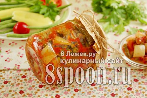 Зеленое лобио на зиму. Лобио из стручковой фасоли на зиму