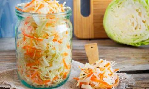 Температура замерзания квашеной капусты. Квашеная