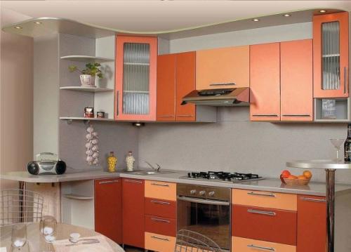 Какой материал лучше для фасада кухни. Основные требования к кухонному фасаду