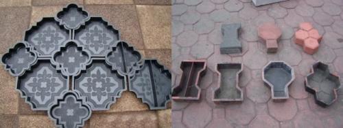 Тротуарная плитка своими руками без вибростола