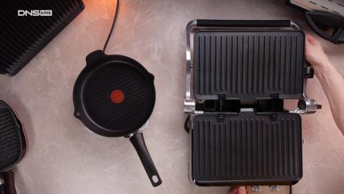 Какие преимущества имеет электрогриль перед традиционным угольным грилем. Сковорода-гриль и контактный гриль: в чем разница