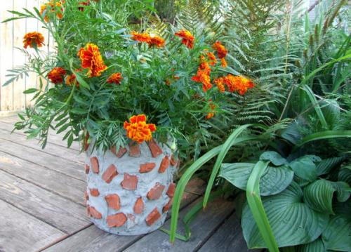 Как сделать емкость для луковичных прочной и устойчивой. Мастер-класс по созданию брутального цветочного контейнера