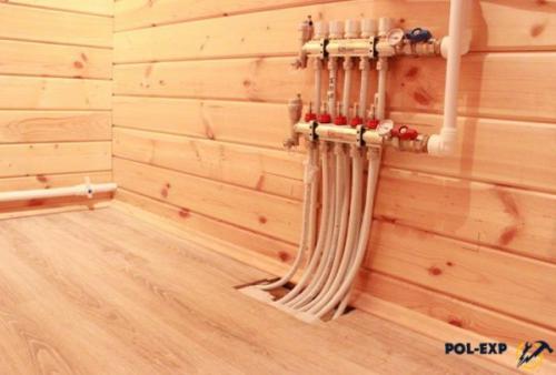 Какие материалы используются при укладке водяных теплых полов. Отделка водяного пола деревянным покрытием