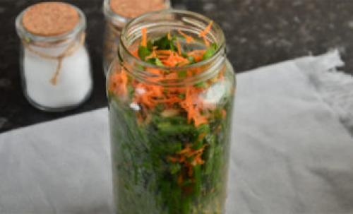 Турша по-армянски. Армянская турша из фасоли