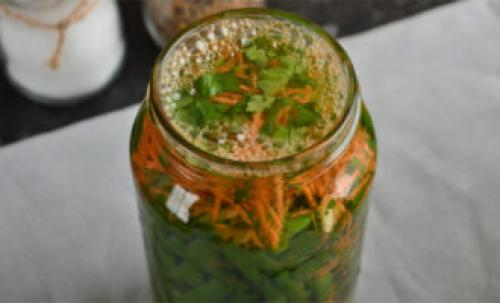 Турша по-армянски. Армянская турша из фасоли