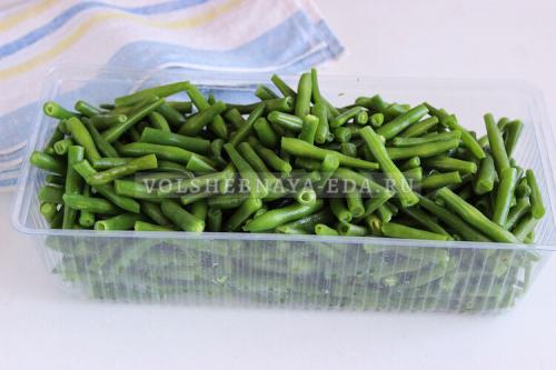 Стручковая фасоль на зиму. Как заморозить спаржевую фасоль на зиму