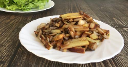 Шаг за шагом: рецепт приготовления вешенок жареных с луком 34 Шаг за шагом: рецепт приготовления вешенок жареных с луком 34