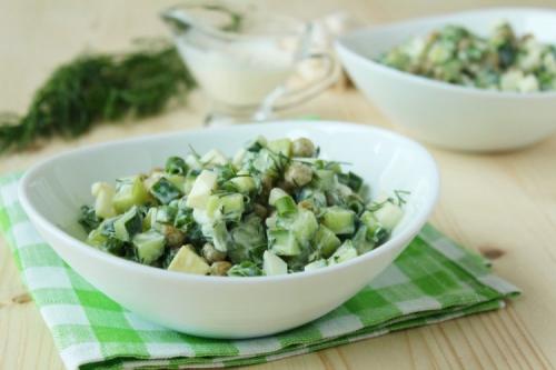 Как приготовить салат без шпината, но с другими зелеными овощами. 20 зеленых салатов, которые разнообразят твой рацион