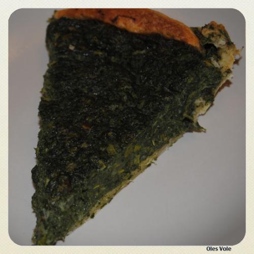 Как добавить интересный вкус в пирог, если не хочется использовать шпинат. Пирог со шпинатом