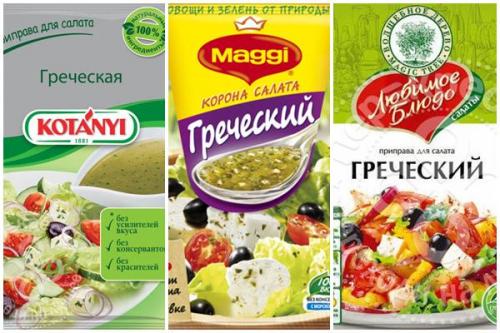 Какие специи и приправы подойдут к салату без шпината. Как сделать универсальную приправу для салата «Греческий» своими руками: рецепты, советы